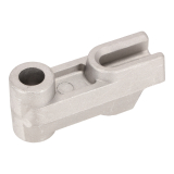 Distanzstück, hinten, Alu, natur - Mokick / Roller