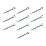 VPE 10L Splint Schaltstange 2x12-St-A4K  DIN 94
