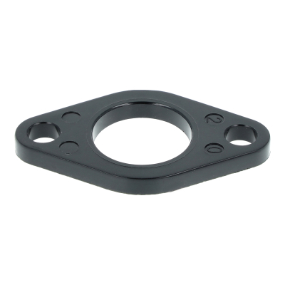 Isolierflansch, Bakelit, 4 mm dick, Ø20 mm-Durchlass