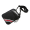 Schultertasche, Farbe: schwarz - Motiv: "SIMSON"