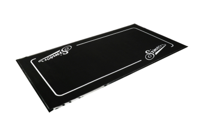 Werkstattmatte, Farbe: Schwarz, Größe: ca. 200x 103cm - Motiv: "SIMSON"
