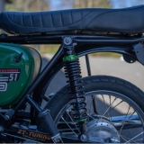 NEW Performance Federbeine Set S50, S51, S70 Enduro Stoßdämpfer Set (2 Stk.) 360mm Grün-Schwarz