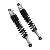 NEW Performance Federbeine Set S50, S51, S70 Enduro Stoßdämpfer Set (2 Stk.) 360mm Silber Schwarz
