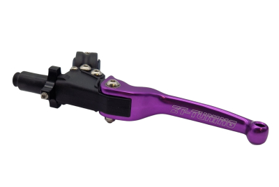 ZT-Tuning Kupplungsarmatur mit Klapphebel Racing Violett