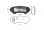 DB01RN KOSO TACHO mit ABE