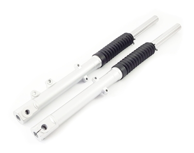 ZT-Tuning Set Telegabel für Scheibenbremse SR50,SR80 (lange Variante) Silber - 2. Wahl