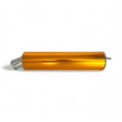 Endschalldämpfer ZT-TUNING Alu Gerade Gold