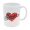 Tasse, Farbe: weiß - Motiv: "I love SIMSON"