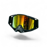 ZT MX Motocross Brille UV400  Schwarz