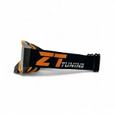 ZT MX Motocross Brille UV400  Schwarz/Orange