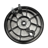 Bremsschild hinten, Schwarz - passend für Simson...