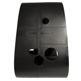 ZT Tuning-Gehäusemittelteil Airbox, ohne Abdeckplatte, ohne Luftfilter, Luftauslass ø 36 mm