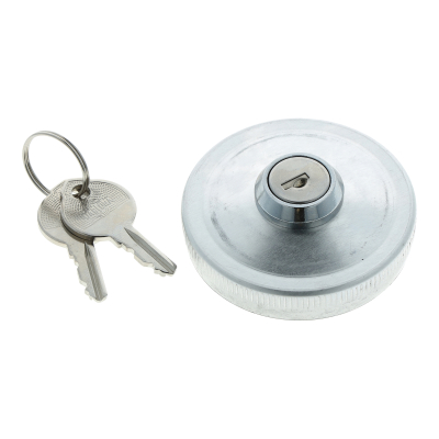 Tankdeckel Ø40mm, abschließbar, 2x Schlüssel, Alu poliert