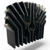 ZTX 130 CNC Zylinderkopf, Brennraumkontur innenzentriert MTX BB4 Schwarz