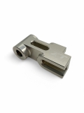 ZT CNC Knochen / Stütze für Bremshebel / Bremsstütze hinten Eloxiert Silber