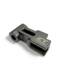 ZT CNC Knochen / Stütze für Bremshebel / Bremsstütze hinten Eloxiert Titan Grau