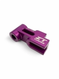 ZT CNC Knochen / Stütze für Bremshebel / Bremsstütze hinten Eloxiert Violett