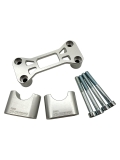 ZT Lenkerklemmung CNC Eloxiert Variante 2 Natur-Kurz