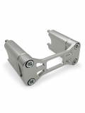 ZT Lenkerklemmung CNC Eloxiert Variante 2 Natur-Lang