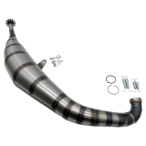MTX 130 Auspuffanlage Stahl mit Kalotte, ZTX Rennauspuff...