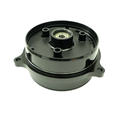 Radnabe Schwarz, mit Lager, Bremse SR50, SR80, Roller