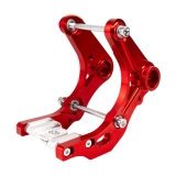 CNC Motorhalter / Motorlager Set Rot