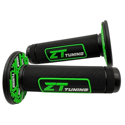 Lenkergriffe ZT-Tuning vibrationsgedämpft Grün
