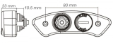 Koso DB EX-02 Tachometer ABE