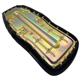 ZT-Tuning exclusiv Alcantara Sitzbank Anthrazit/Schwarz Naht Blau passend für Simson KR51/1, KR51/2, SR4-3, SR4-4