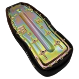 ZT-Tuning exclusiv Alcantara Sitzbank Anthrazit/Braun Naht Beige passend für Simson KR51/1, KR51/2, SR4-3, SR4-4