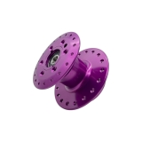 Vorderradnabe f. Scheibenbremse - Violett Eloxiert-...