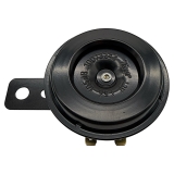 Hupe 12V, 105 dB mit Halter  in Schwarz