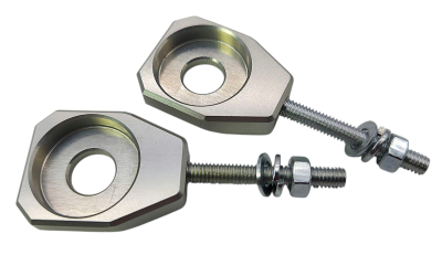 ZT CNC Kettenspanner Set  (2Stk.) Alu Natur