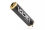 VOCA Endschalldämpfer Alu CNC Carbon/Gold