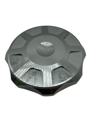 Alu CNC Tankdeckel eloxiert Design 1 passend für alle Simson Modelle Titan