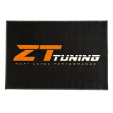ZT-Tuning Werkstattmatte Schwarz Fußmatte Orange 90...