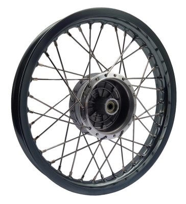 Speichenrad 2,15x16 Blau Mit Edelstahl-Speichen Für Simson - Komplettrad Mit Nabe Speichenrad 2,15x16 Blau Mit Edelstahl-Speichen Für Simson - Komplettrad Mit Nabe