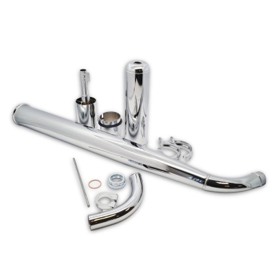 ZT Reso S50 Hybrid (50-70ccm)Tuningauspuff für Simson S63N Stage 2 Zylinderkit