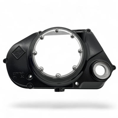 ZT Kupplungsdeckel SCHWARZ mit Sichtfenster (flach) für S51, SR50, KR51/2