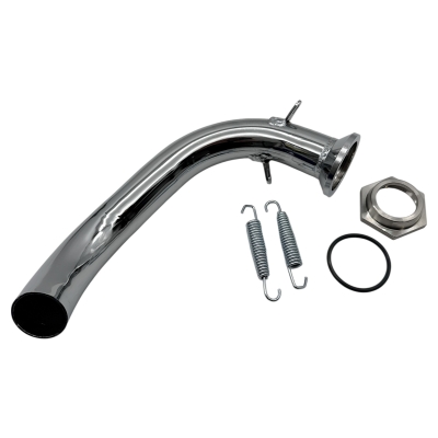 ZT Tuning Krümmer mit Kalottenset, verchromt, Ø 32mm für Simson S51