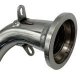 ZT Tuning Krümmer mit Kalottenset, verchromt, Ø 32mm für Simson S51