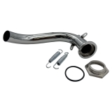 ZT Tuning Krümmer mit Kalottenset, verchromt, Ø 32mm für Simson S51