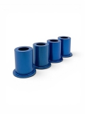 ZT CNC Federhülse Set (4stk.) eloxiert Blau
