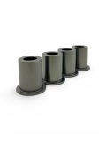 ZT CNC Federhülse Set (4stk.) eloxiert Titan