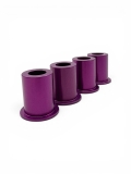 ZT CNC Federhülse Set (4stk.) eloxiert Violett
