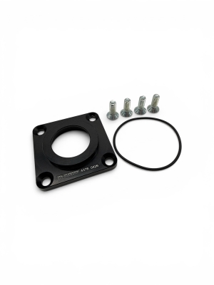 ZT CNC Dichtkappe Alu eloxiert f. Abtriebswelle inkl. O-Ring 2026 Schwarz