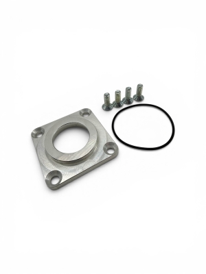 ZT CNC Dichtkappe Alu eloxiert f. Abtriebswelle inkl. O-Ring 2026 Silber