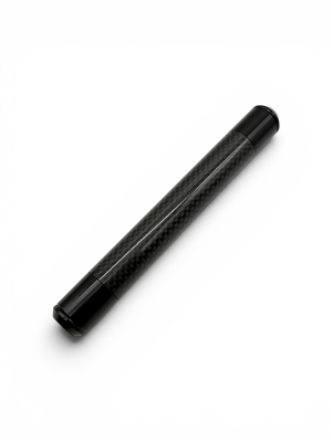 ZT CNC Aufbockgriff mit Carbon für Gepäckträger Schwarz
