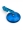 CNC Spiegel mit Lenkerklemmung Hell Blau