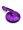CNC Spiegel mit Lenkerklemmung Violett